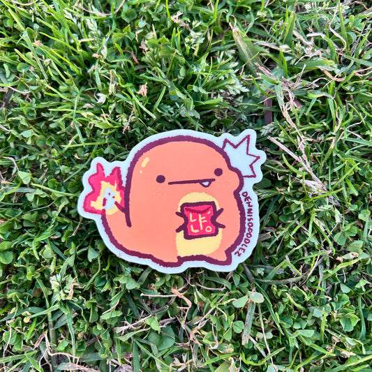 charmander lixi sticker
