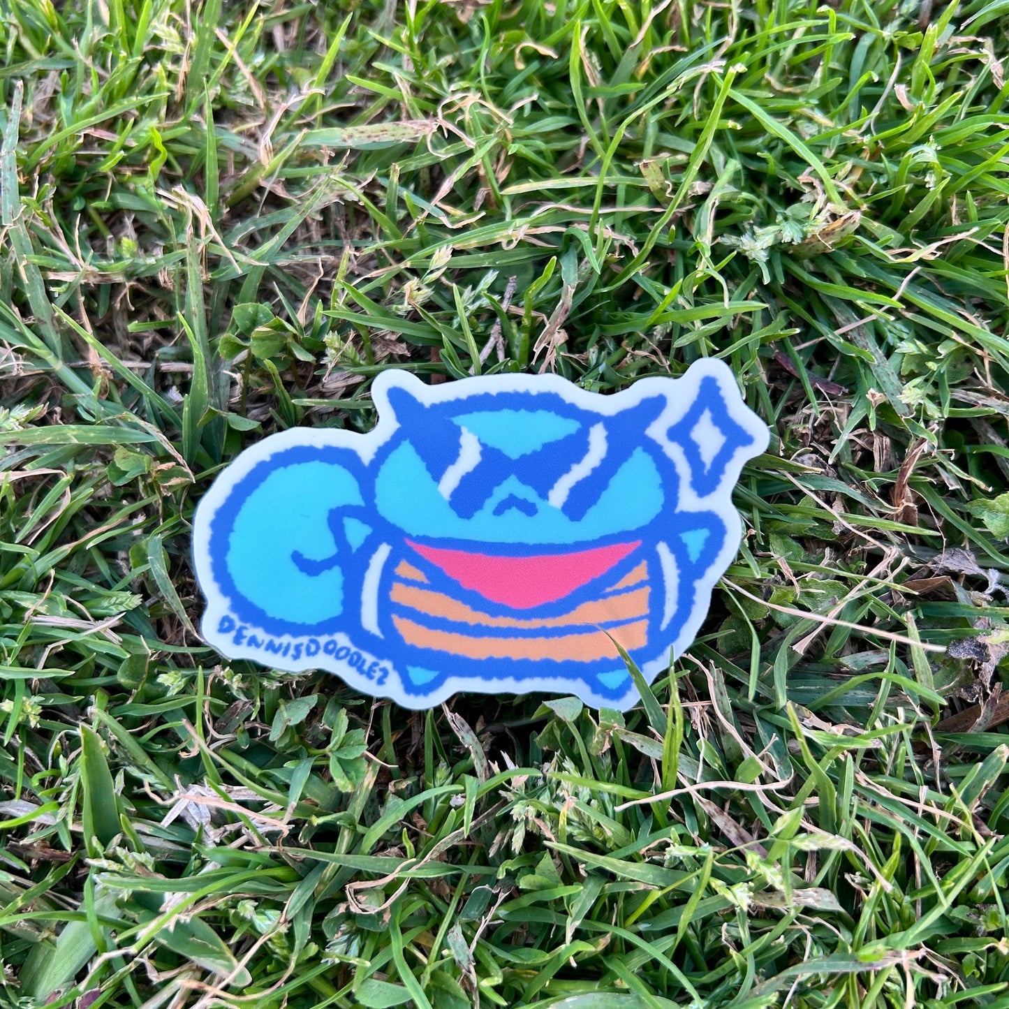 squirtle squad sticker