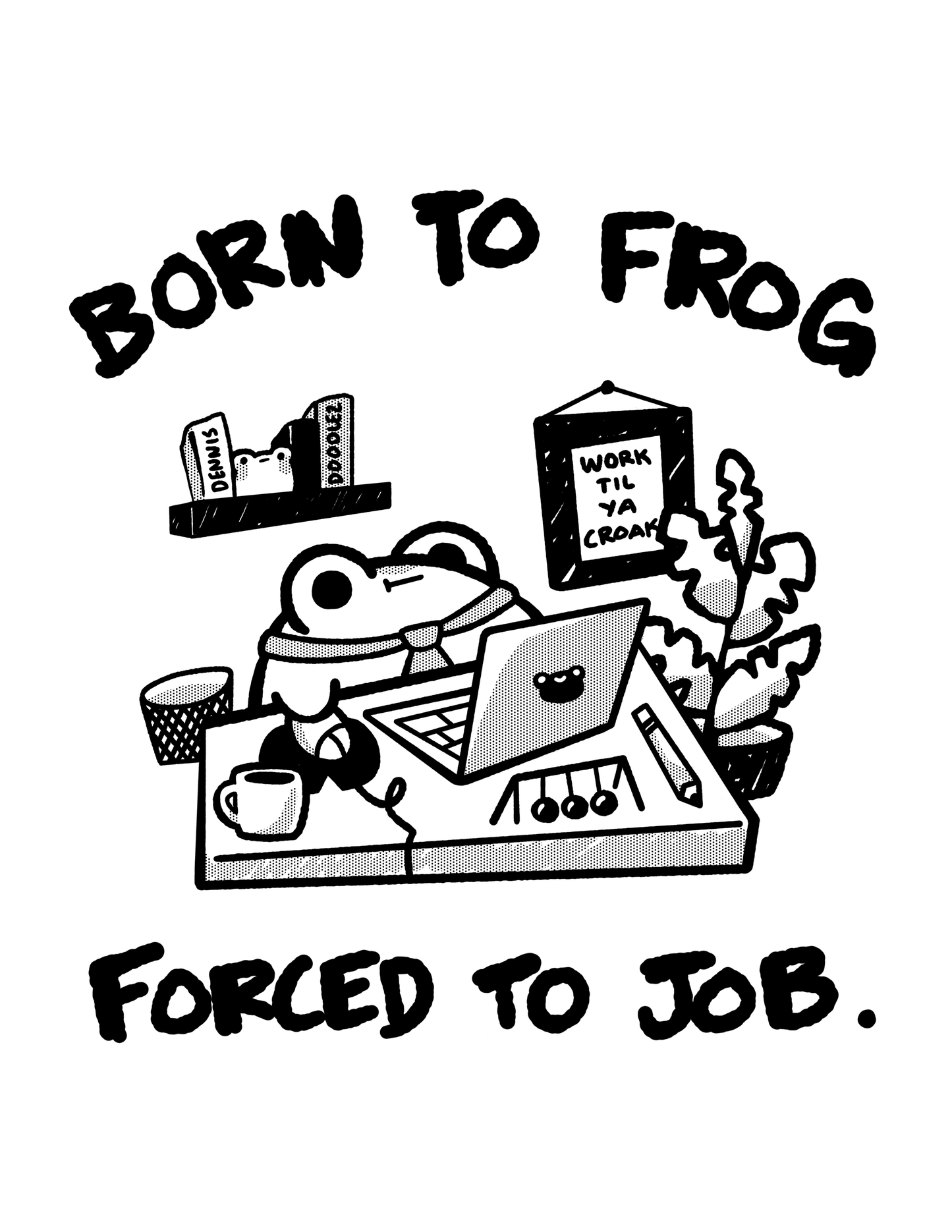 frog shirt (yellow)