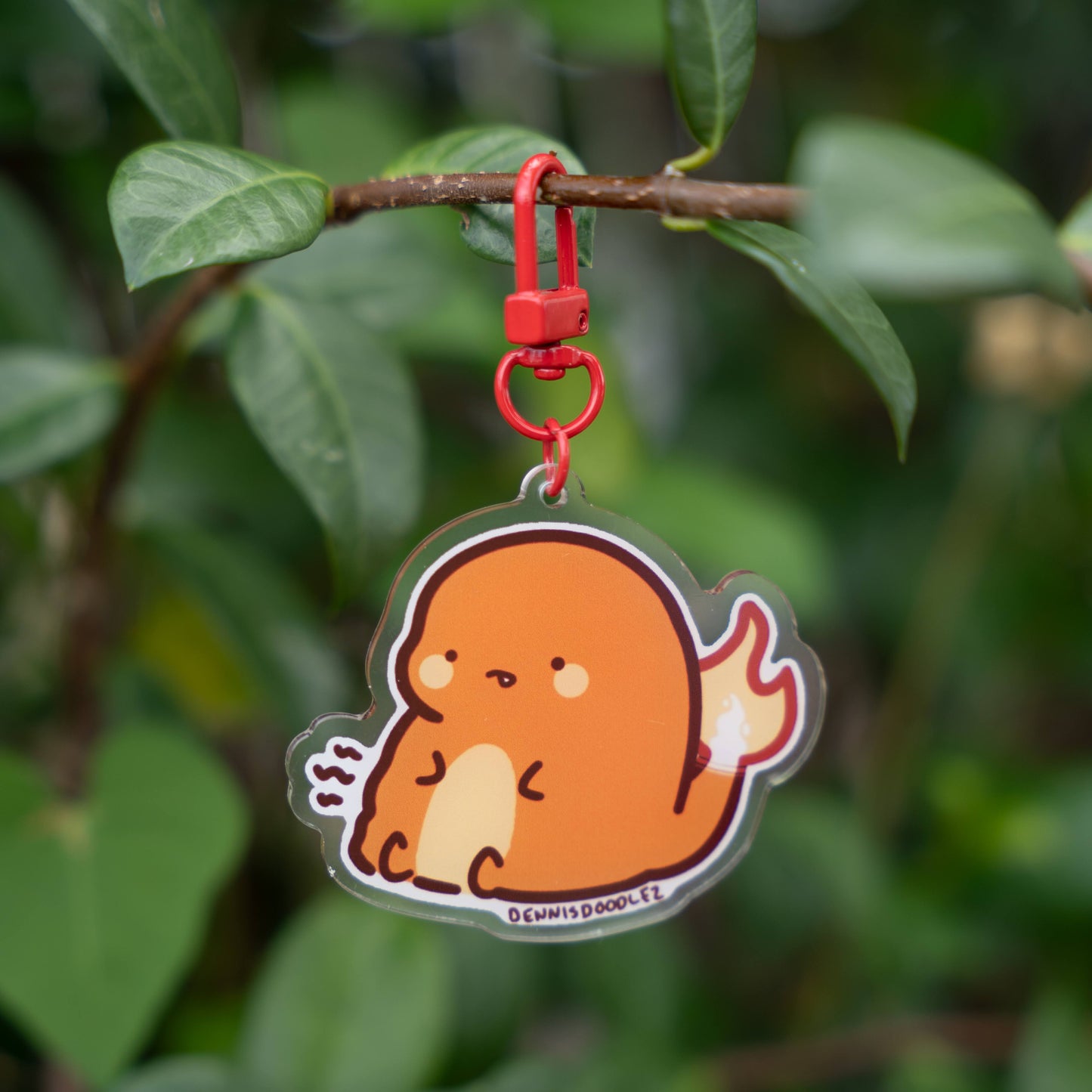 pokemon starter keychain