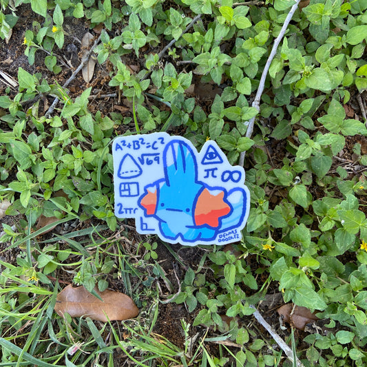 mudkip math sticker
