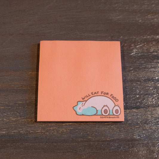 snorlax stickynote