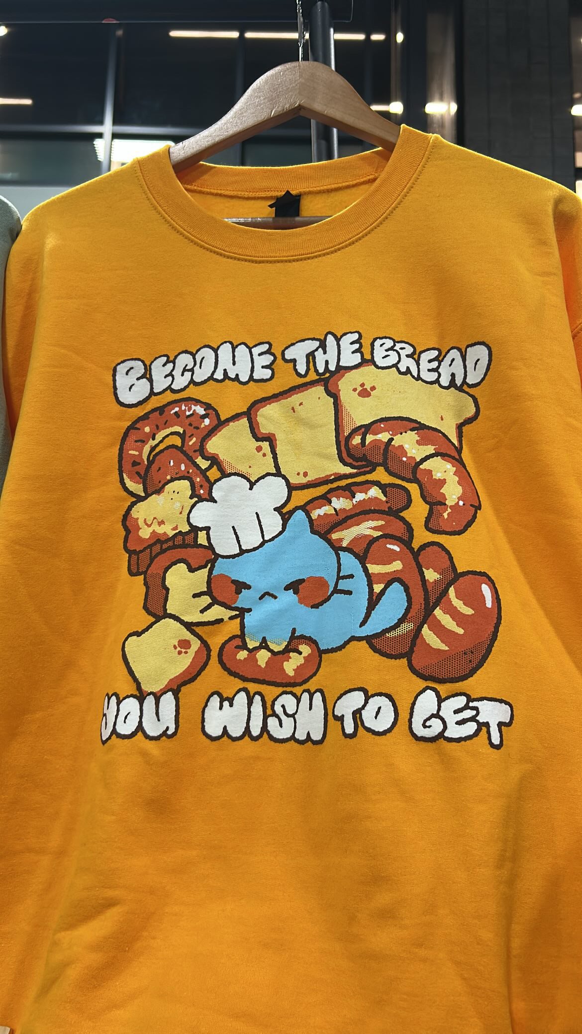 gold become the bread sweater