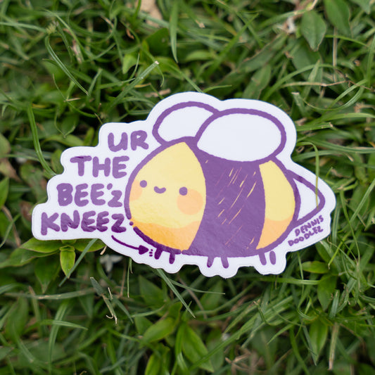 bee large sticker