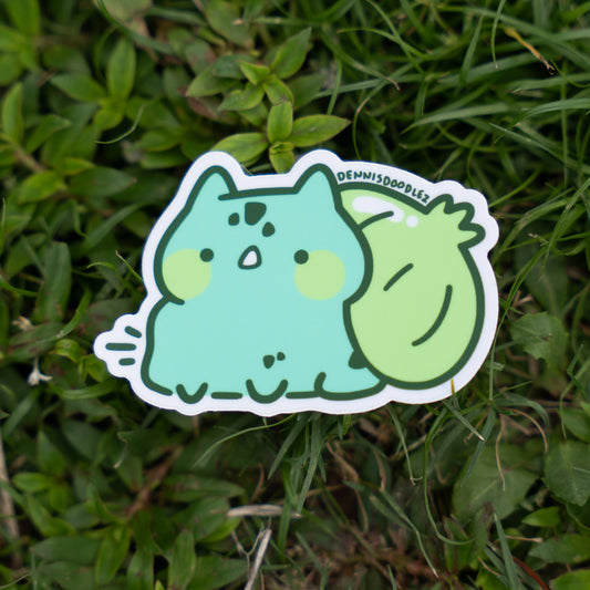 bulbasaur large sticker