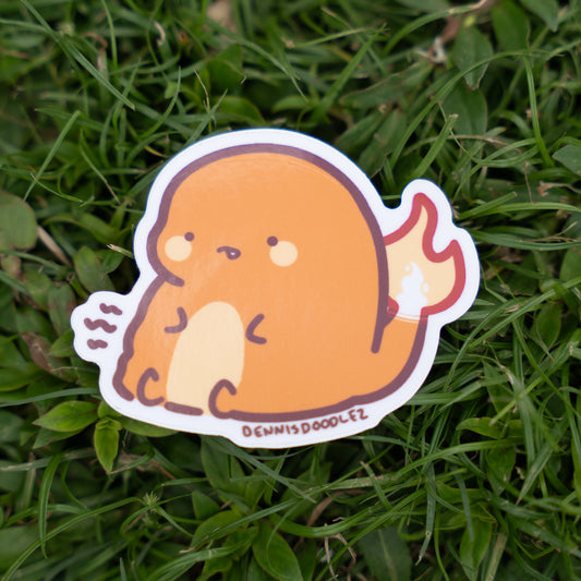 charmander large sticker