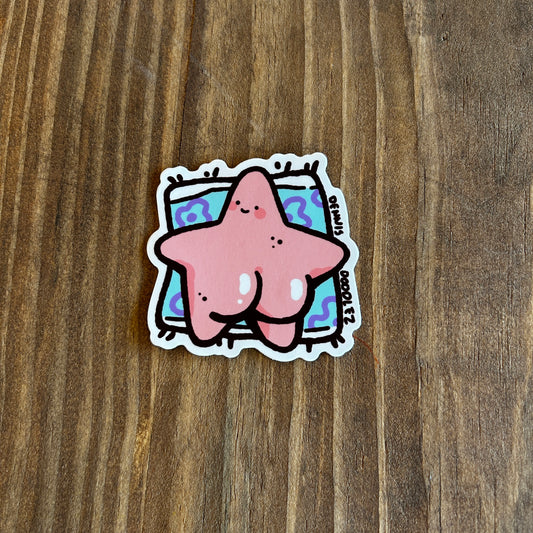 patrick large sticker