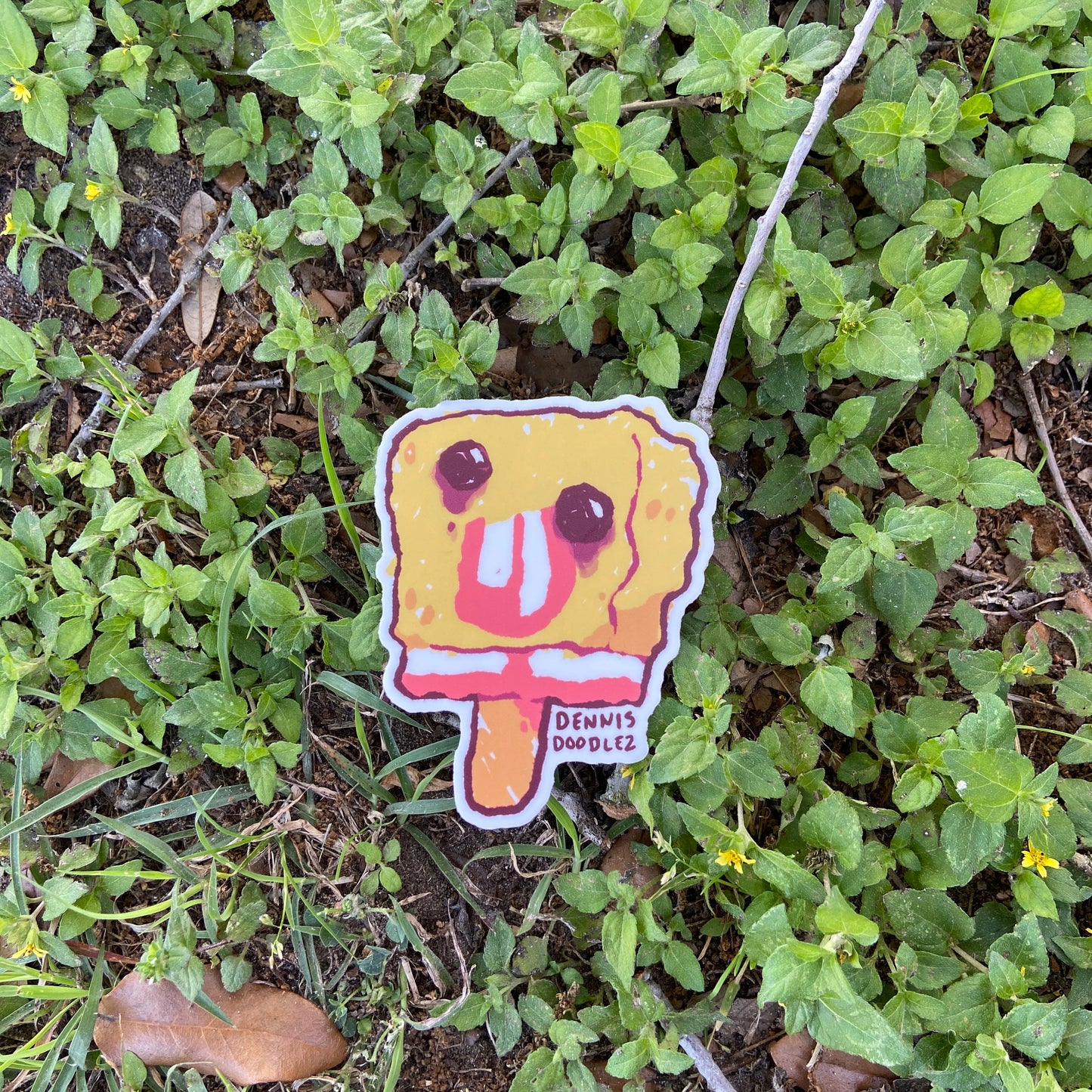 spongebob pop sticker