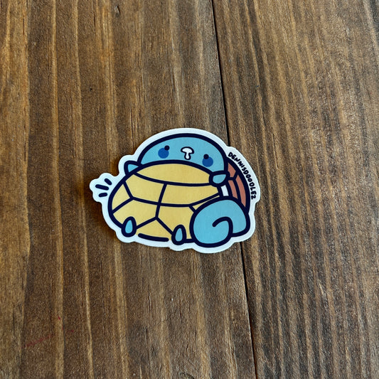 squirtle large sticker